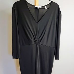 Lark & Ro long sleeve black dress- NWT